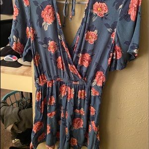 Floral romper!